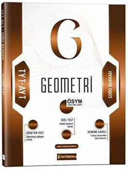  Faktöriyel Yayınları TYT AYT Geometri Soru Bankası