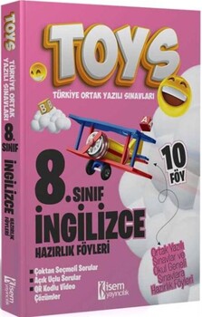  İsem Yayınları 8. Sınıf İngilizce TOYS Hazırlık Föyleri