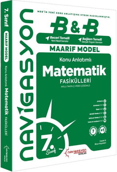 Navigasyon Yayınları 7. Sınıf Matematik Maarif Model Konu Anlatımlı Fasikül