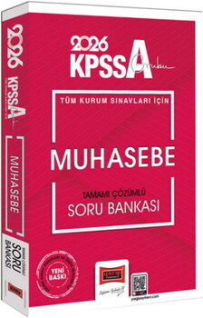 Yargı Yayınları 2026 KPSS A Grubu Tüm Kurum Sınavları İçin Muhasebe Tamamı Çözümlü Soru Bankası