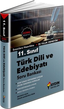  Aydın Yayınları 11. Sınıf Türk Dili ve Edebiyatı Soru Bankası