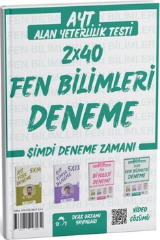  Ders Ortamı AYT Fen Bilimleri 2 x 40 Deneme