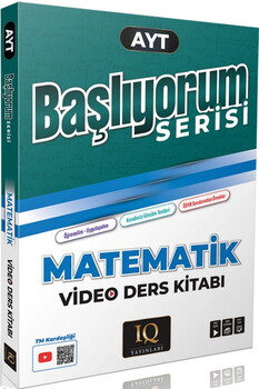  IQ Yayınları AYT Matematik Başlıyorum Serisi Soru Bankası
