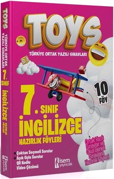  İsem Yayınları 7. Sınıf İngilizce TOYS Hazırlık Föyleri
