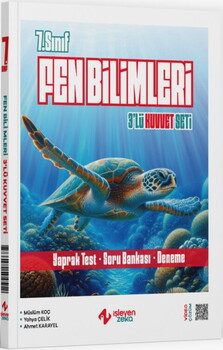 İşleyen Zeka 7. Sınıf Fen Bilimleri 3 lü Kuvvet Serisi Seti