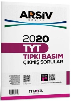  Marka Yayınları TYT Arşiv Serisi 2020 Çıkmış Sorular Tıpkı Basım
