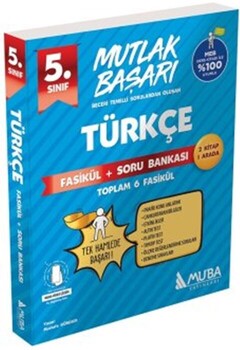  Muba Yayınları 5. Sınıf Türkçe Fasiküller Soru Bankası