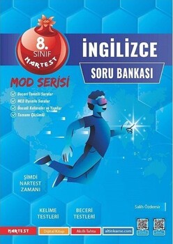  Nartest Yayınları 8. Sınıf İngilizce Mod Serisi Soru Bankası