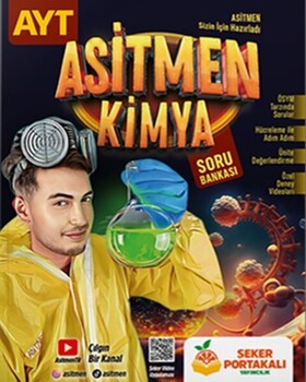 Şeker Portakalı Yayınları AYT Asitmen Kimya Soru Bankası