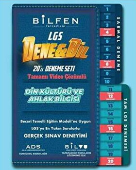  Bilfen Yayıncılık 8. Sınıf Din Kültürü ve Ahlak Bilgisi Denebil 14 lü Deneme Seti