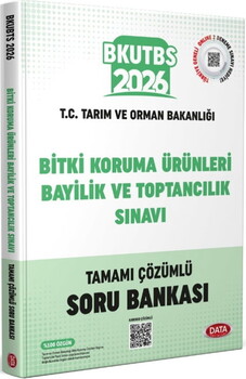  Data Yayınları 2026 T.C. Tarım ve Orman Bakanlığı Bitki Koruma Ürünleri Bayilik ve Toptancılık Sınavı Soru Bankası