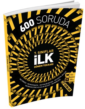  Hız Yayınları 7. Sınıf 600 Soruda İlk Dönem Tekrarı