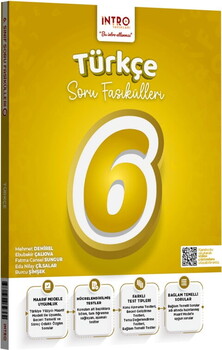 İntro Yayınları 6. Sınıf Türkçe Soru Fasiküleri