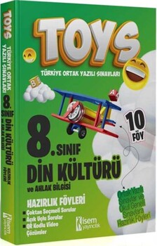  İsem Yayınları 8. Sınıf Din Kültürü ve Ahlak Bilgisi TOYS Hazırlık Föyleri