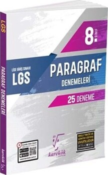  Karekök Yayınları 8. Sınıf LGS Paragraf 25 Deneme
