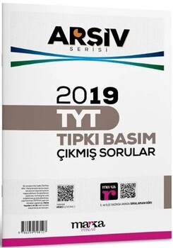  Marka Yayınları TYT Arşiv Serisi 2019 Çıkmış Sorular Tıpkı Basım