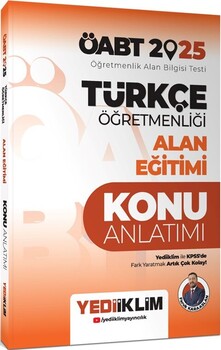  Yediiklim  2025 ÖABT Türkçe Öğretmenliği Alan Eğitimi Konu Anlatımı