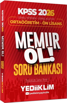  Yediiklim  2026 KPSS Genel Yetenek Genel Kültür Ortaöğretim Ön Lisans Memur Ol Soru Bankası