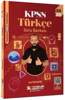  Yediiklim  2026 KPSS Türkçe Atölye Soru Bankası