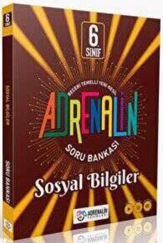  Adrenalin Yayınları 6. Sınıf Sosyal Bilgiler Soru Bankası