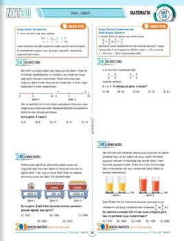  Aromat Yayınları TYT Matematik 30 Net Model Sorular Soru Bankası