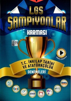  Şampiyonlar Karması 8. Sınıf LGS T. C. İnkılap Tarihi ve Atatürkçülük Şampiyonlar Karması Denemeleri