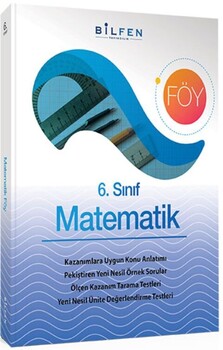  Bilfen Yayıncılık 6. Sınıf Matematik Öğrenim Föyleri