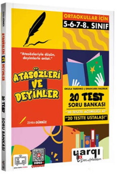 Ders Arkadaşım Ortaokullar İçin Atasözleri ve Deyimler Soru Bankası