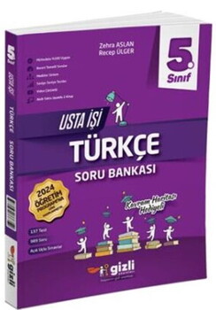  Gizli Yayınları 5. Sınıf Türkçe Usta İşi Soru Bankası Kavram Haritası