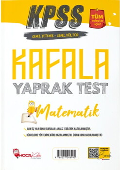 Hoca Kafası KPSS Matematik Öğreten Yaprak Test