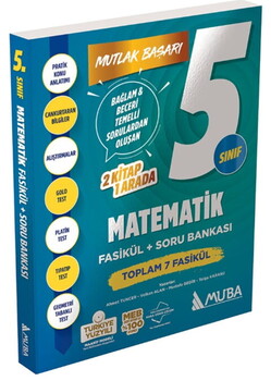 Muba Yayınları 5. Sınıf Matematik Fasikül ve Soru Bankası