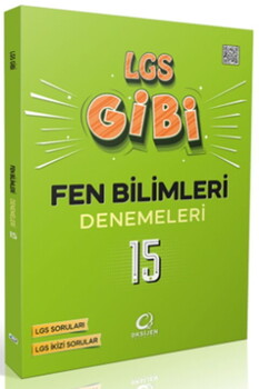 Oksijen Yayınları 8. Sınıf Fen Bilimleri LGS Gibi Branş Denemeleri