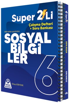  Örnek Akademi 6. Sınıf Süper İkili Sosyal Bilgiler Seti