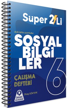  Örnek Akademi 6. Sınıf Süper İkili Sosyal Bilgiler Seti