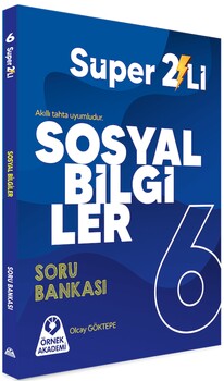  Örnek Akademi 6. Sınıf Süper İkili Sosyal Bilgiler Seti
