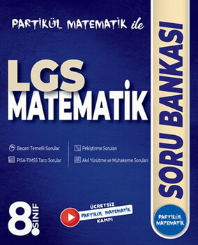 Partikül Yayınları 8. Sınıf Partikül Matematik Soru Bankası