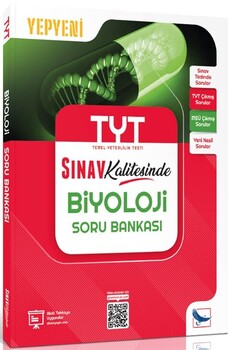  Sınav Yayınları Sınav Kalitesinde TYT Biyoloji Soru Bankası