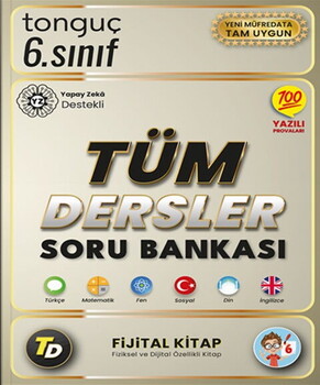  Tonguç Akademi 6. Sınıf Tüm Dersler Soru Bankası