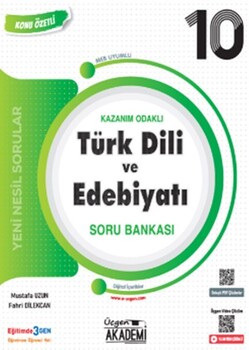  Üçgen Akademi 10. Sınıf Türk Dili ve Edebiyatı Kazanım Odaklı Soru Bankası