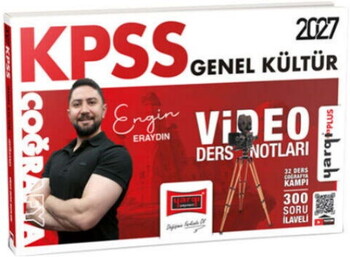  Yargı Yayınları 2027 KPSS Genel Kültür Coğrafya Video Ders Notları