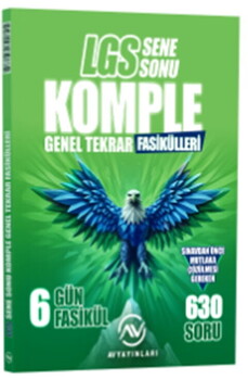  Av Yayınları 8. Sınıf LGS Komple Genel Tekrar Fasikülleri