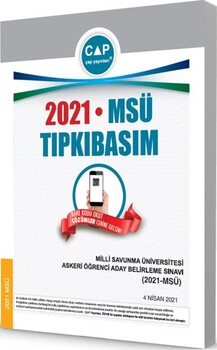  Çap Yayınları 2021 MSÜ Tıpkı Basım
