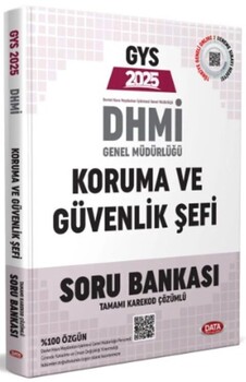  Data Yayınları 2025 DHMİ Koruma ve Güvenlik Şefi GYS Soru Bankası