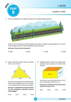  Dikkat Atölyesi Yayınları 8. Sınıf LGS Matematik Yeni Nesil Soru Bankası