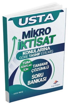  Dizgi Kitap USTA KPSS A Grubu Mikro İktisat Soru Bankası Konularına Göre Çözümlü