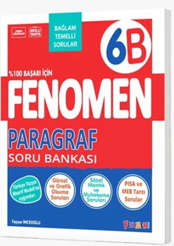  Gama Okul Yayınları 6. Sınıf Paragraf Fenomen B Soru Bankası
