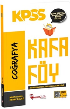  Hoca Kafası KPSS Coğrafya Konu Anlatımlı Kafa Föy