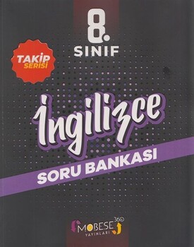  Mobese 360 Yayınları 8. Sınıf İngilizce Takip Serisi Soru Bankası