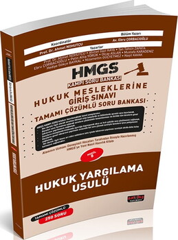  Savaş Yayınları HMGS Kampı Hukuk Yargılama Usulü Soru Bankası