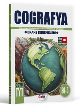 Ulti Yayınları TYT Coğrafya 30 x 5 Branş Denemeleri